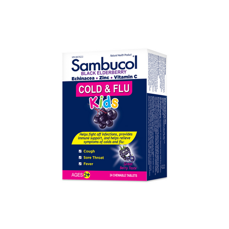 Cold & Flu Kids Chewables 24ch
