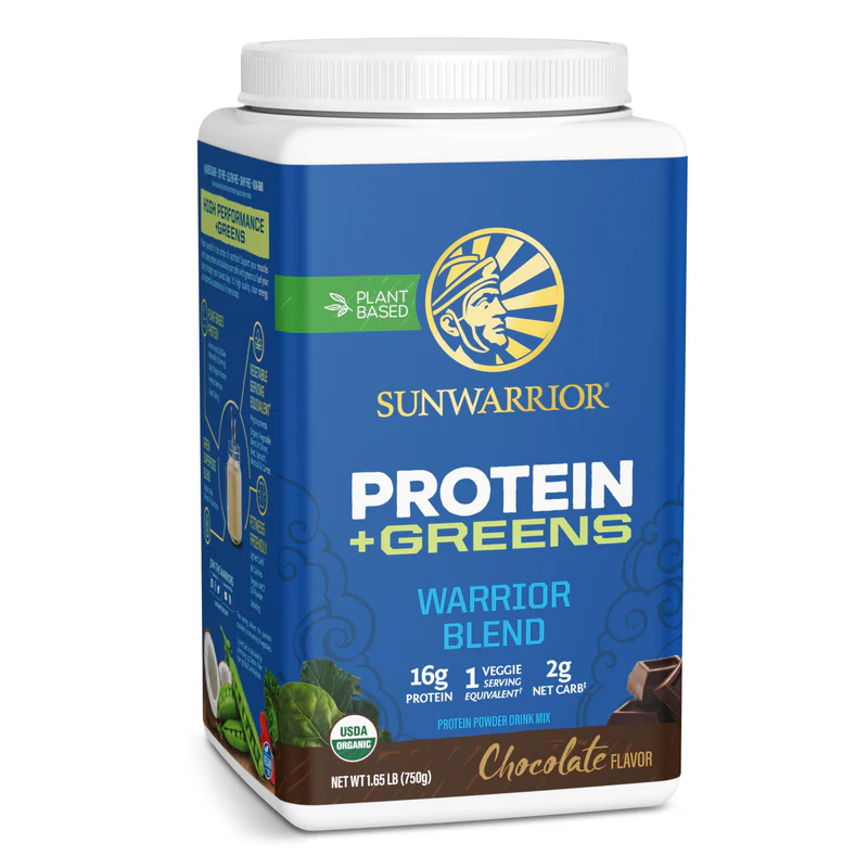 Organic Warrior Blend Greens Chocolate 750g