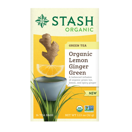 Organic Lemon Ginger 16bg