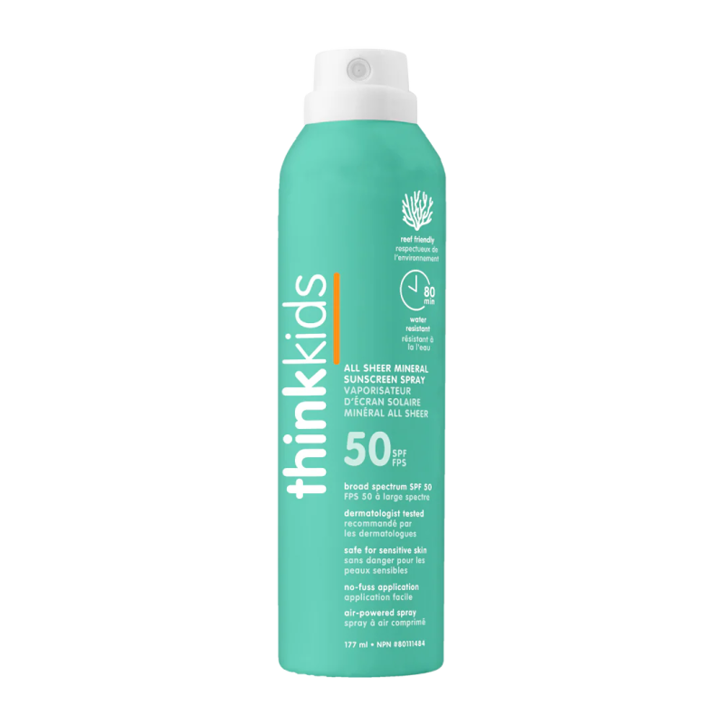 Kids All Sheer Sunscreen Spray SPF 50 - 177 ml