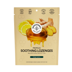 Propolis Ginger Lemon Soothing Lozenges 50g
