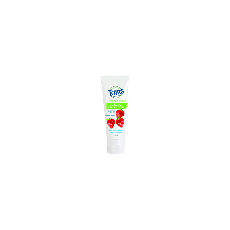 Children's Silly Strawberry Fluoride Free Natural Toothpaste 90ml