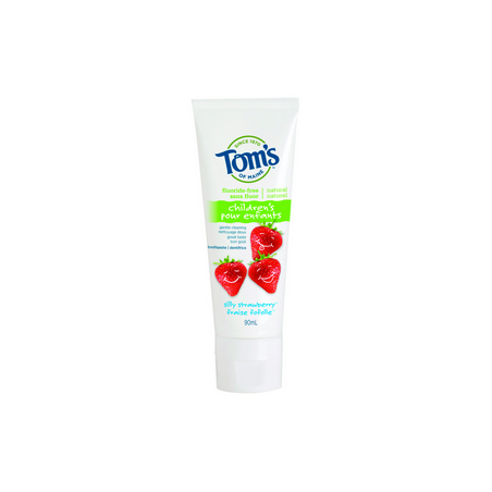 Children's Silly Strawberry Fluoride Free Natural Toothpaste 90ml