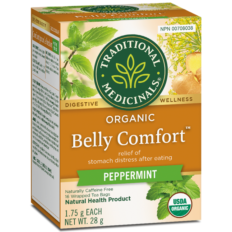 Organic Belly Comfort Peppermint Tea 16bg
