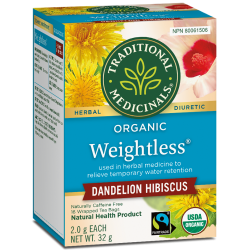 Organic Weightless Dandelion Hibiscus Tea 16bg