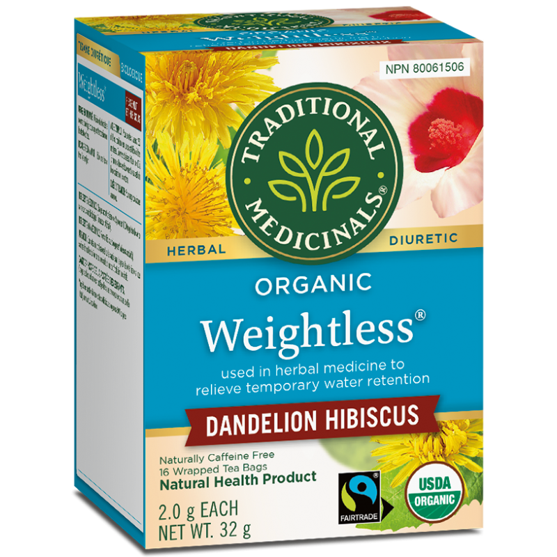 Organic Weightless Dandelion Hibiscus Tea 16bg