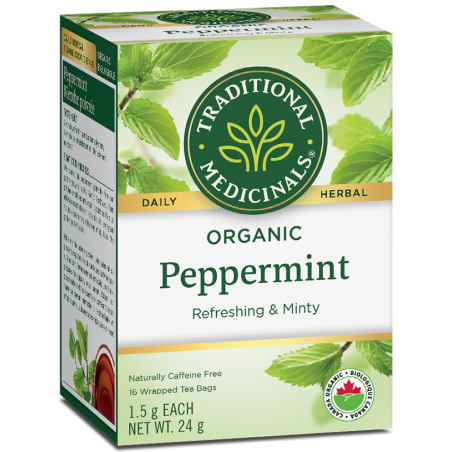 Organic Peppermint Tea 16bg