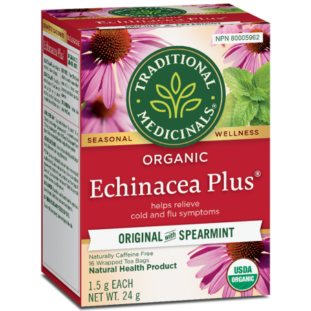 Organic Echinacea Plus Tea 16bg