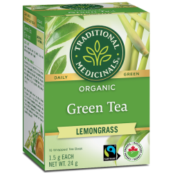 Organic Green Tea Lemongrass 16bg