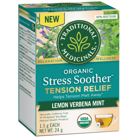 Organic Stress Soother Tension Relief Tea 16bg