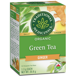 Organic Green Tea Ginger 16bg
