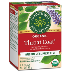 Organic Throat Coat Tea 16bg