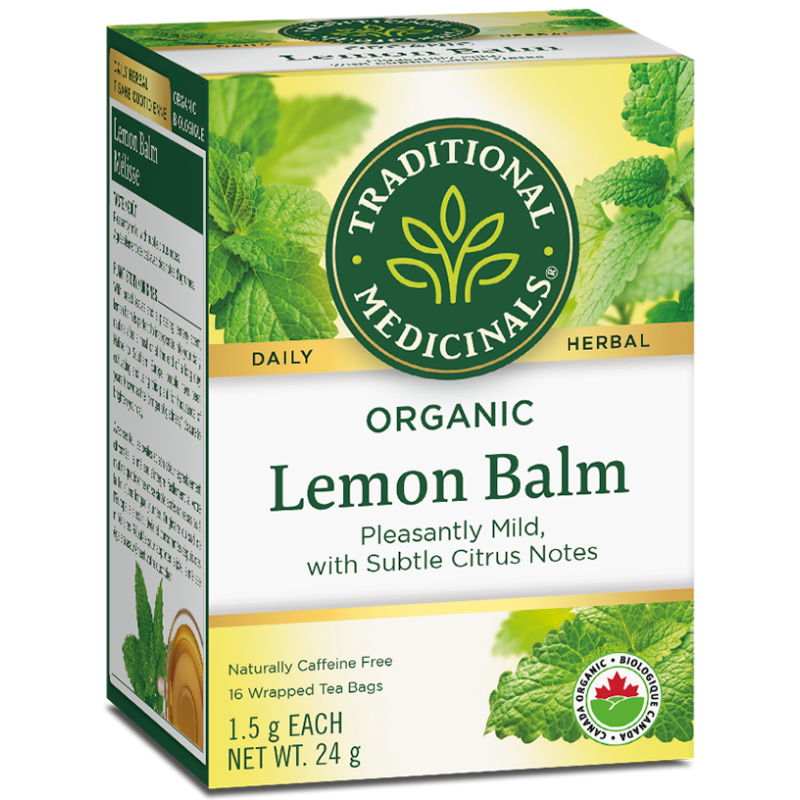 Organic Lemon Balm Tea 16bg