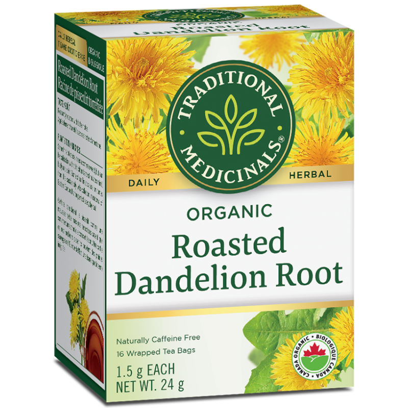 Organic Roasted Dandelion Root Tea 16bg
