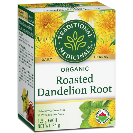 Organic Roasted Dandelion Root Tea 16bg