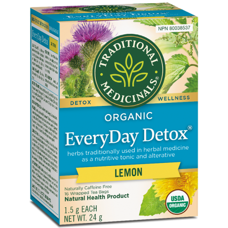 Organic EveryDay Detox Lemon Tea 16bg