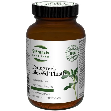Fenugreek-Blessed Thistle Capsules - 60caps