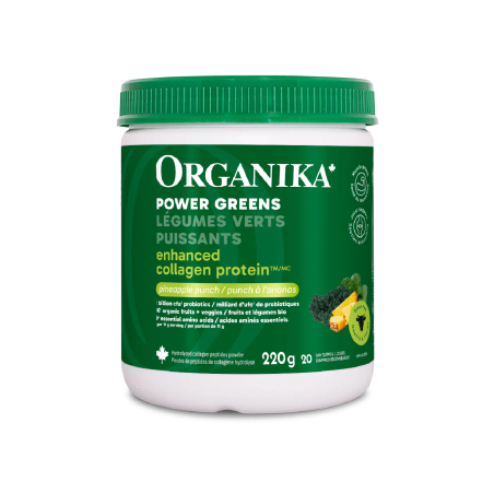 Enhanced Collagen Protein Power Greens with Probiotics 220g