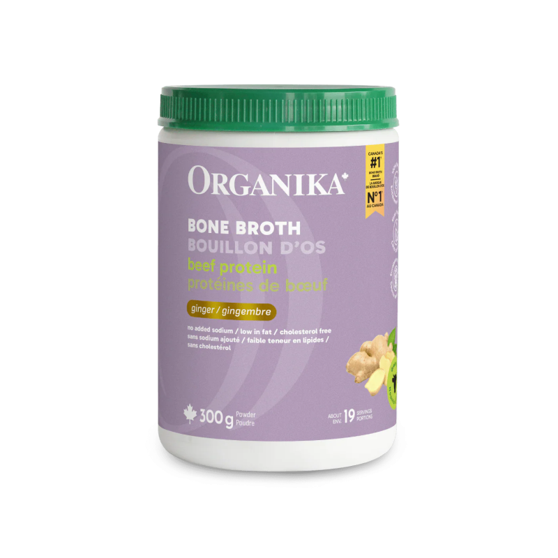 Beef Bone Broth Protein Powder Ginger 300g