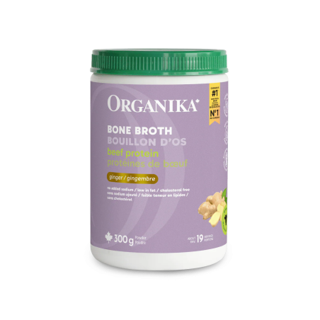 Beef Bone Broth Protein Powder Ginger 300g