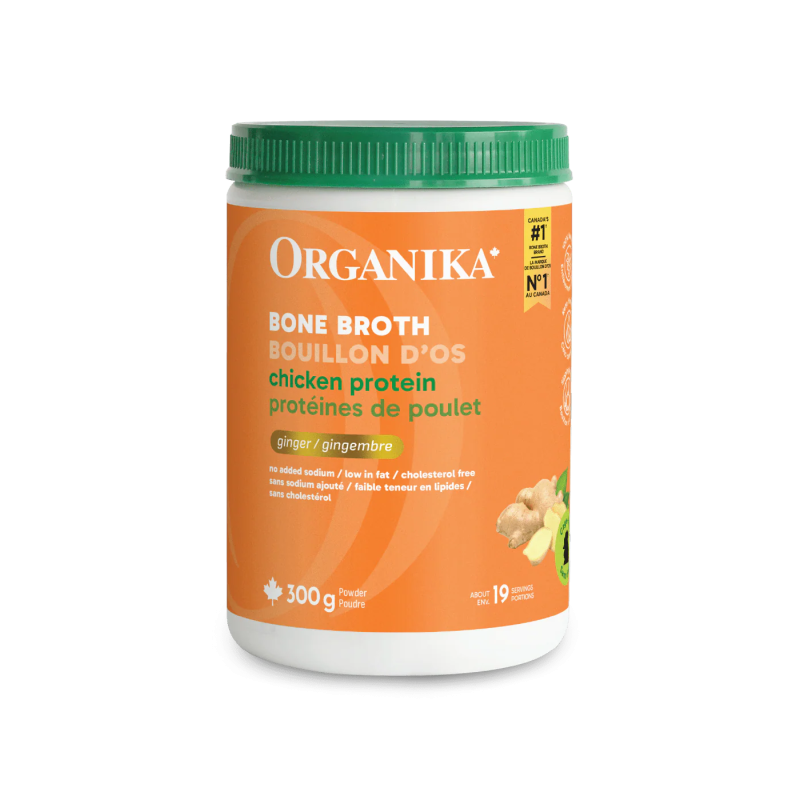 Chicken Bone Broth Protein Powder Ginger 300g
