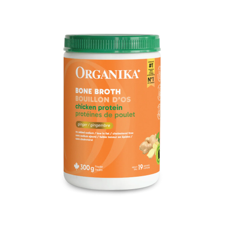 Chicken Bone Broth Protein Powder Ginger 300g