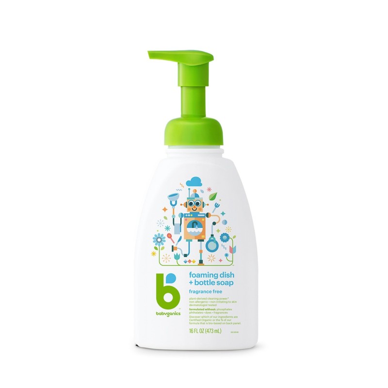 Dish & Bottle Soap - Fragrance Free 473ml