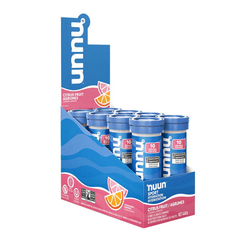 Nuun Sport Citrus Fruit 8 x 10ct (Case)