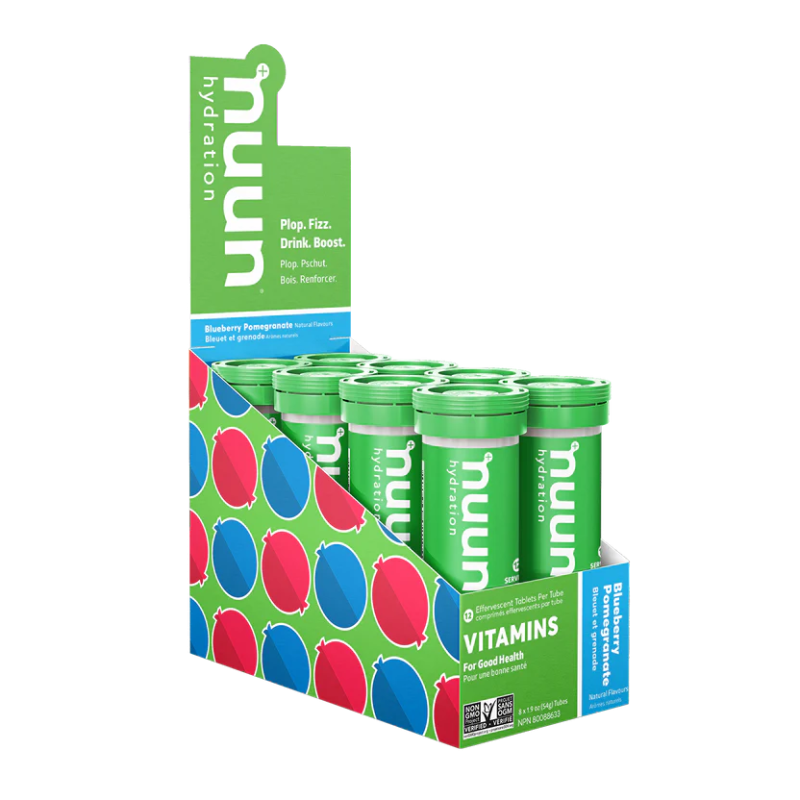 Nuun Vitamins Blueberry Pomegranate 8 x 52g (Case)