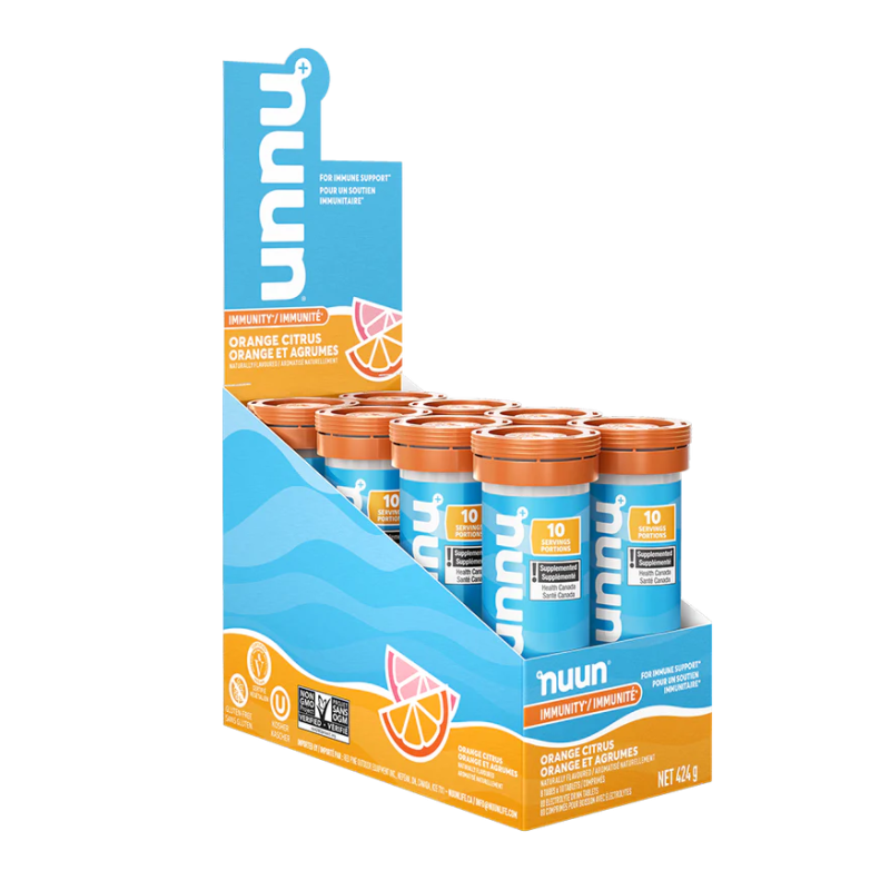 Nuun Immunity Orange Citrus 8 x 10ct (Case)
