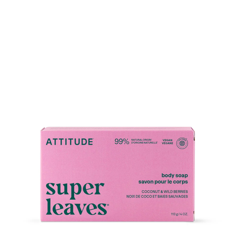 Body Soap - Bar Coconut & Wildberries 113g