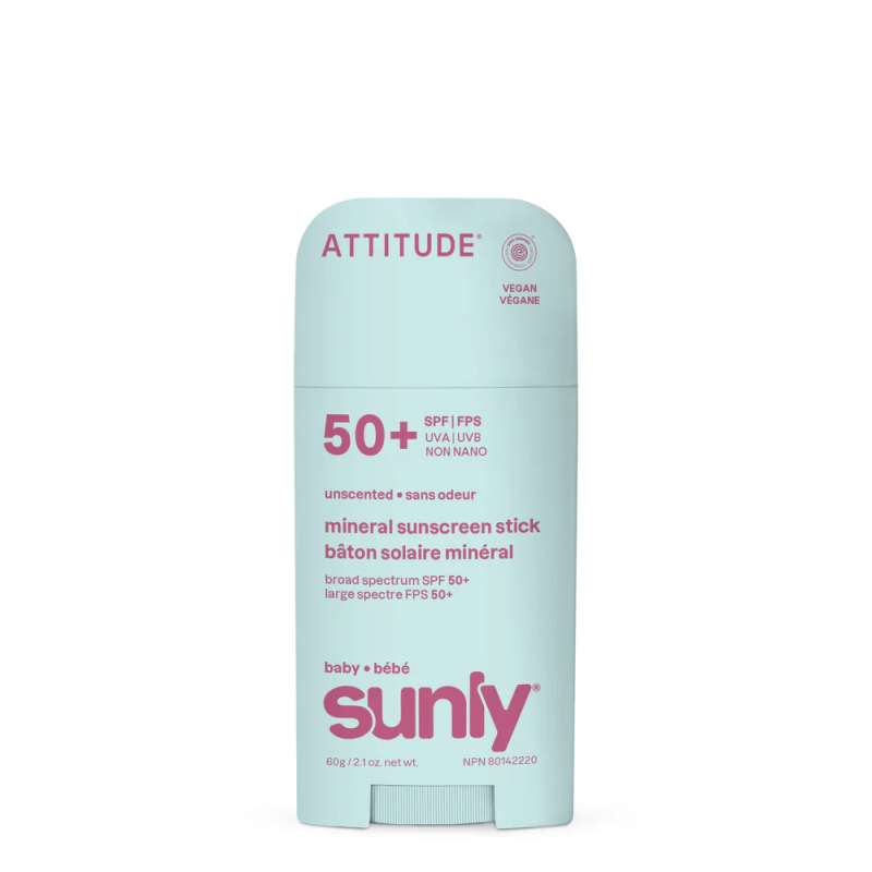 Baby Mineral Sunscreen Stick Unscented SPF 50 - 60g