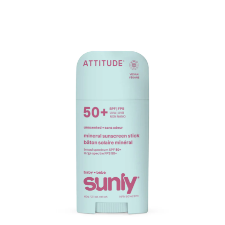 Baby Mineral Sunscreen Stick Unscented SPF 50 - 60g
