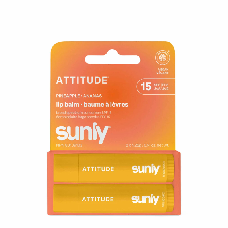 Lip Balm Duo Pineapple SPF 15 - 4.25g x 2