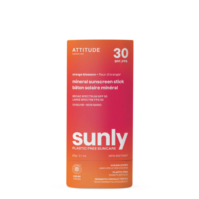 Mineral Sunscreen Stick SPF 30 Orange Blossom 60g