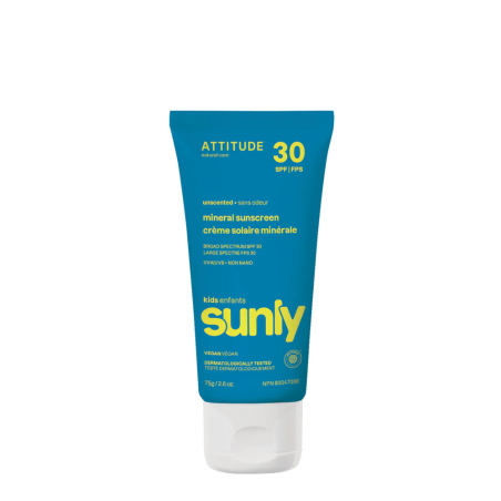 Kids Sunscreen SPF 30 - Unscented 75g