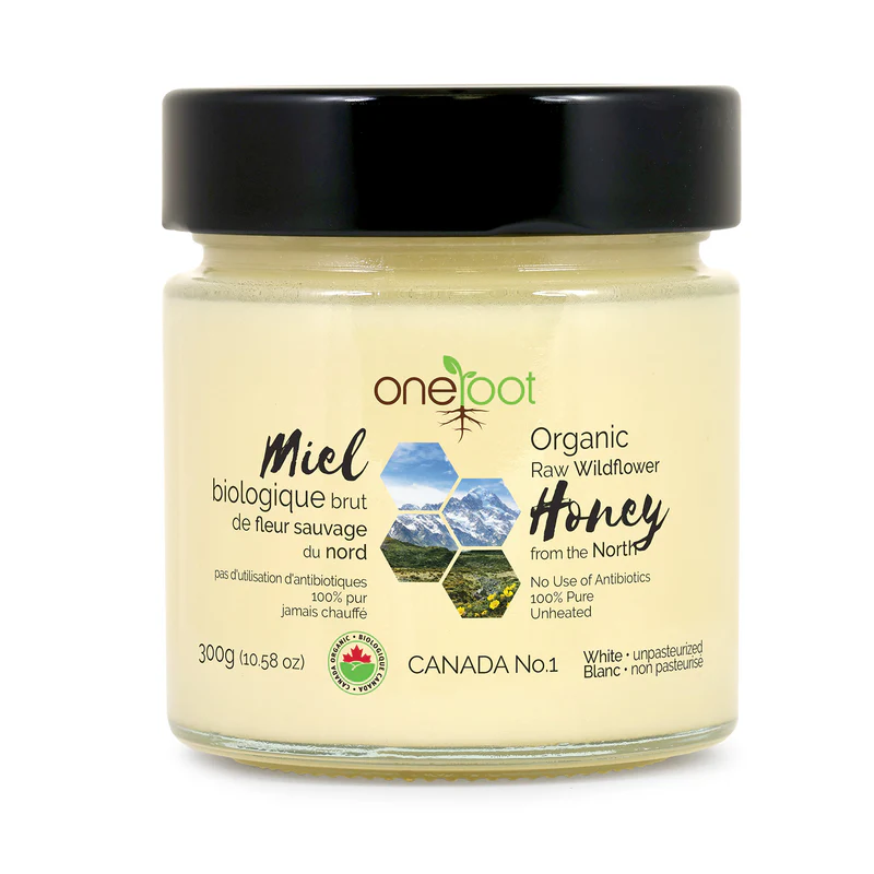Organic Raw Wildflower Honey 300g