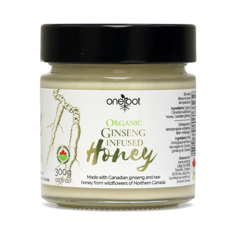 Organic Ginseng Infused Honey 300g