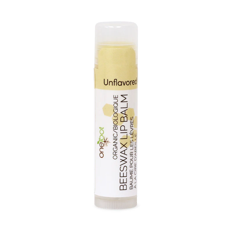 100% Organic Beeswax Lip Balm - Unflavoured 4.25g