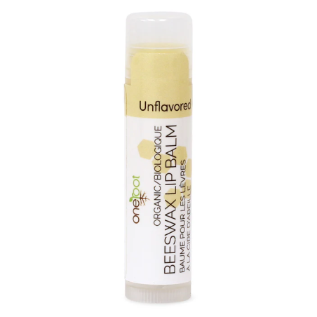 100% Organic Beeswax Lip Balm - Unflavoured 4.25g