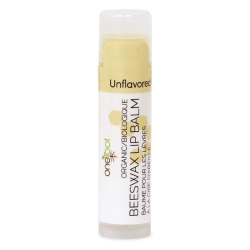 100% Organic Beeswax Lip Balm - Unflavoured 4.25g x 12