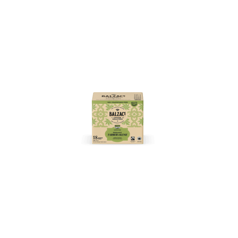 Organic Farmers Blend Coffee Pods 18ct x 6