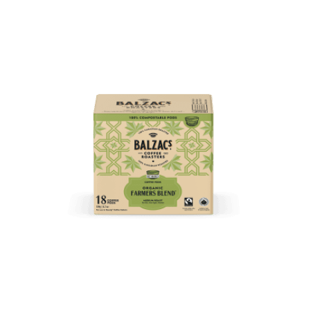 Organic Farmers Blend Coffee Pods 18ct x 6