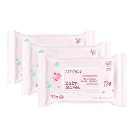 Baby Wipes - 99% Water Tripack