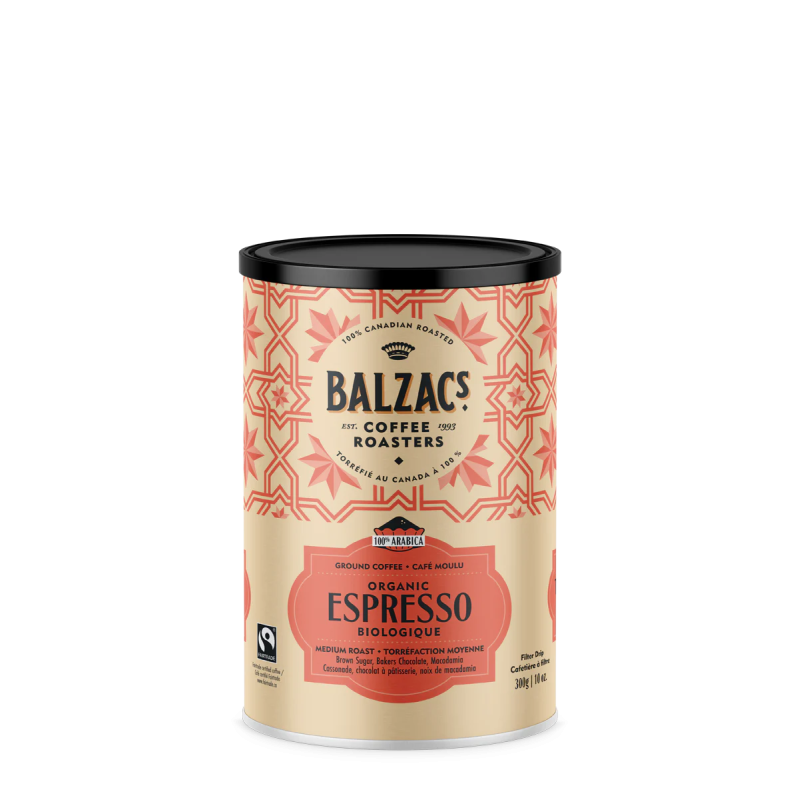 Organic Espresso - Ground Coffee 300g