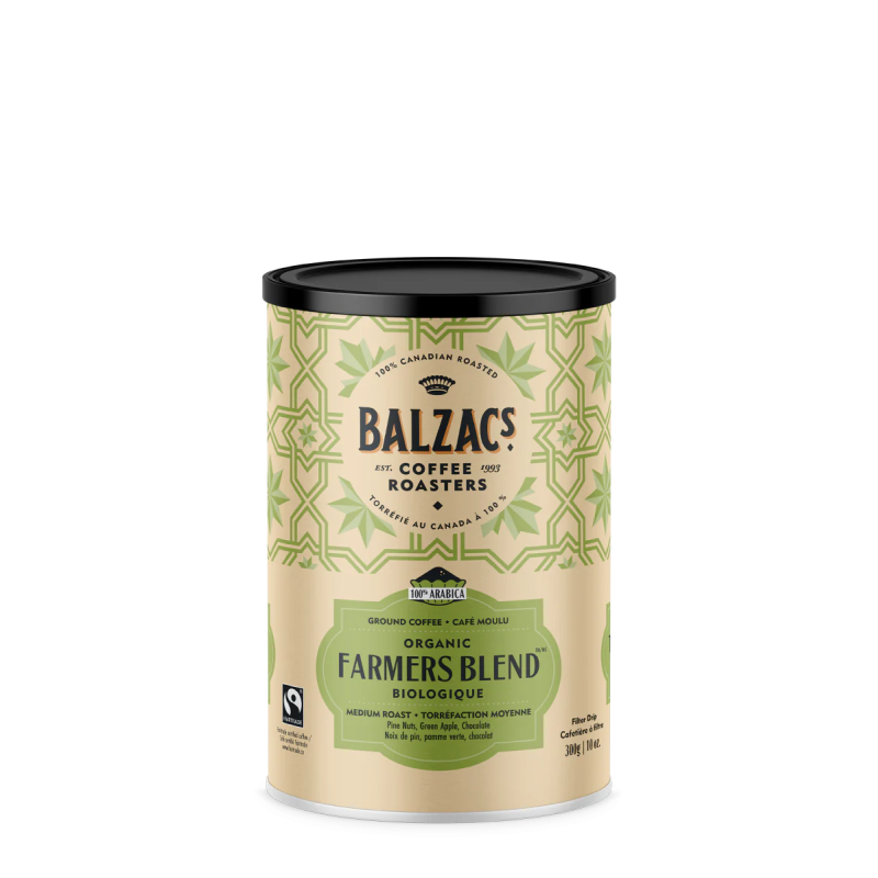 Organic Farmers Blend Ground Coffee 300g