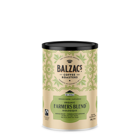 Organic Farmers Blend Ground Coffee 300g