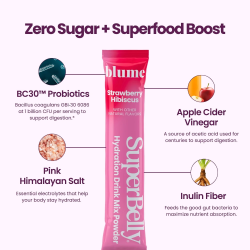 SuperBelly - Strawberry Hibiscus 60g