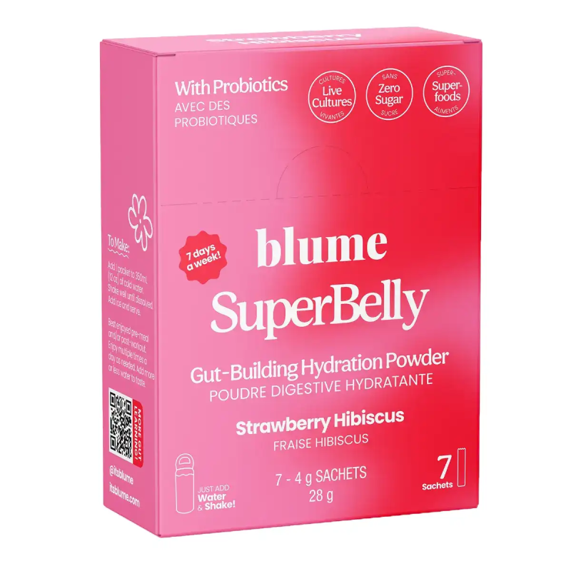 SuperBelly Strawberry Hibiscus 7pk
