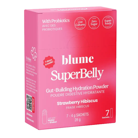 SuperBelly Strawberry Hibiscus 7pk